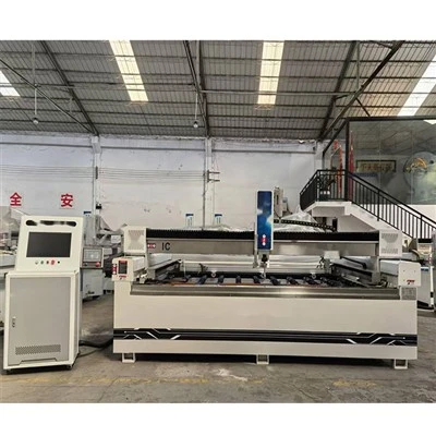 חיתוך מהיר זכוכית CNC סילון מים מכונת חיתוך זכוכית